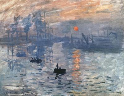 Claude Monet Impression,Sunire (Impression,soleil levant) (md21) Norge oil painting art